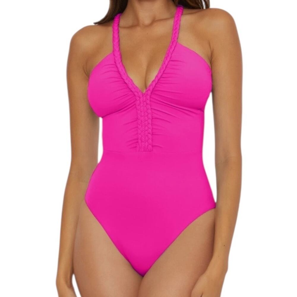 Soluna Lake Side One piece swimsuit pink size X-Large XL